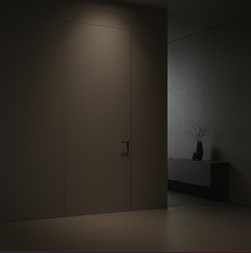 Filomuro luxury interior door in an elegant setting